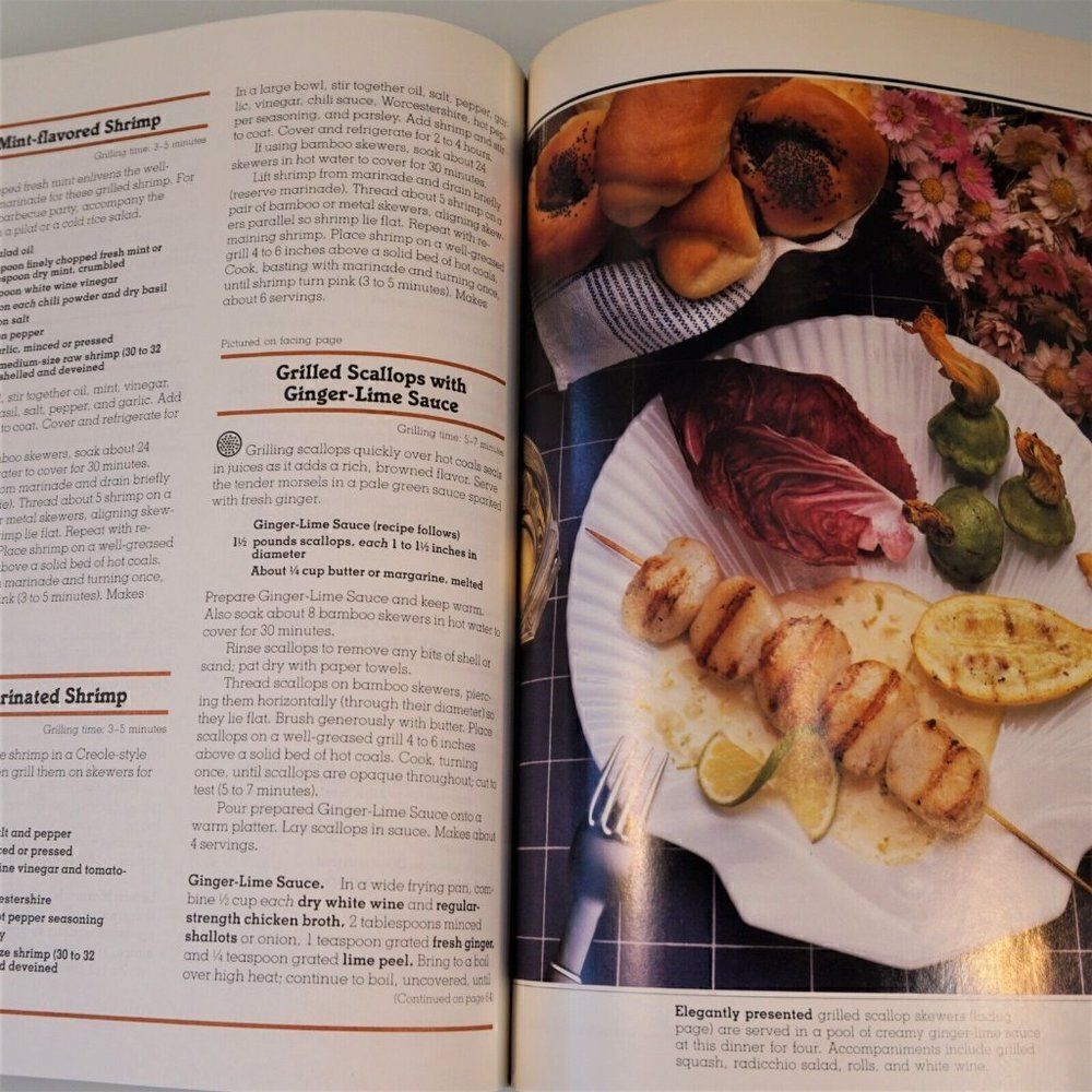 Sunset Magazine Barbeque Cook Book Vintage 1995 Paperback - Picture 10 of 10